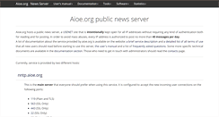 Desktop Screenshot of news.aioe.org