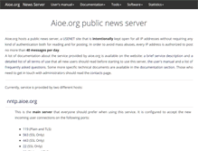 Tablet Screenshot of news.aioe.org